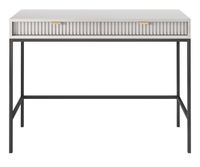 Toaletka Delicious ryflowana szara