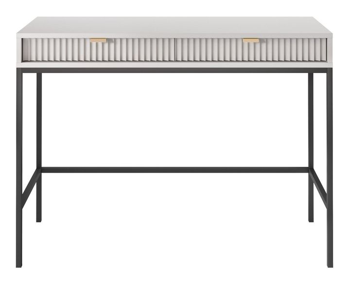 Toaletka Delicious ryflowana szara zdjęcie 1