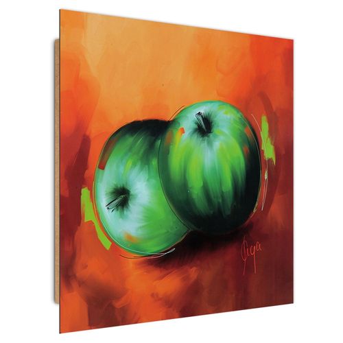 Deco Panel, Zielone jabłka 30x30 na Arena.pl