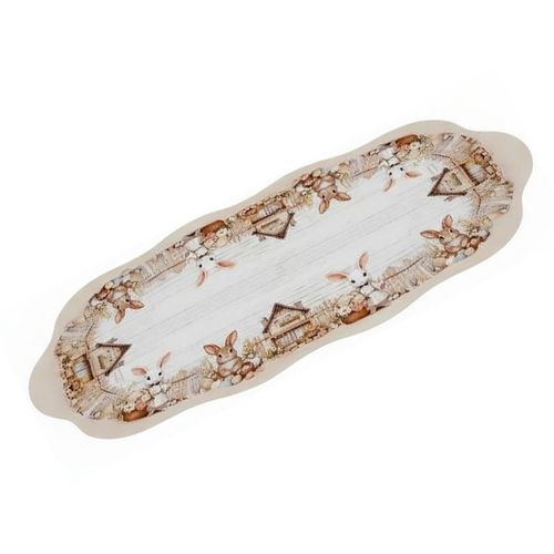 Bieżnik Lapin 30 x 60 cm DomoweTekstylia | WNL603 060 | Święta Wielkanoc na Arena.pl