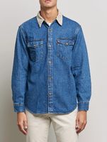 Levis Levi's Relaxed Fit Western Shirt Blue Stone Wash koszula jeansowa r.M