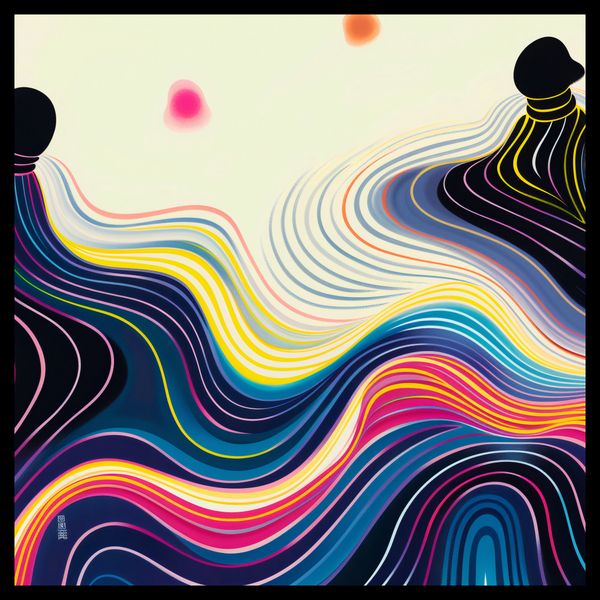Plakat 60x60cm Wodnista Tafla zdjęcie 2