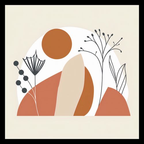 Plakat 40x40cm Organiczny Splot na Arena.pl