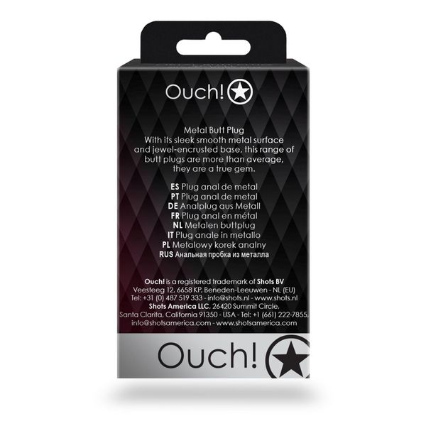 Round Gem Butt Plug - Small zdjęcie 4