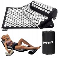 Mata do Akupresury z Kolcami Zestaw z Poduszką do Masażu Zdrowotna DrFit