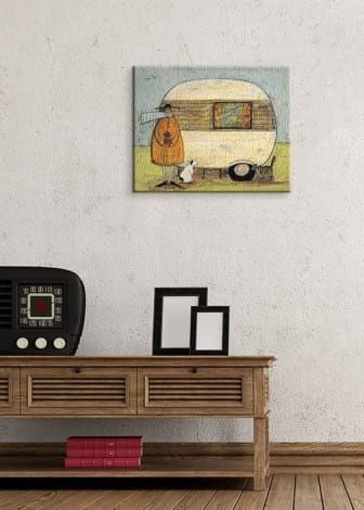 Sam Toft Home From Home - Obraz na płótnie 50x40 cm na Arena.pl