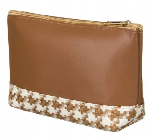 damska kosmetyczka podróżna ze skóry ekologicznej - rovicky na Arena.pl