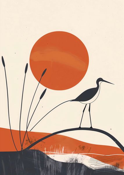 Plakat 64x90cm Ciepło Zachodów zdjęcie 1