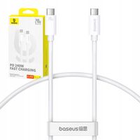 Kabel Baseus Superior 2 CB000066 USB-C / USB-C USB4 240W 1.8m - biały
