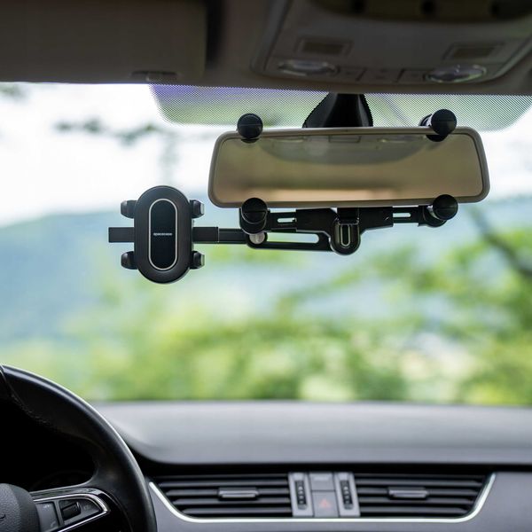 Spacecase Car Holder Sc19 Mirror Black zdjęcie 12