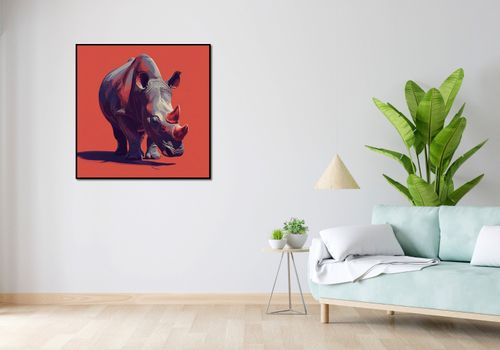 Plakat 90x90cm Marszujący Gigant na Arena.pl