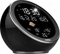 NASA Stacja Pogody Pogodowa WSP1500 + Głośnik Bluetooth + Radio FM + Budzik