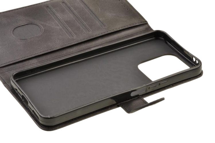 Etui portfel Wallet do Honor X8A czarny zdjęcie 5