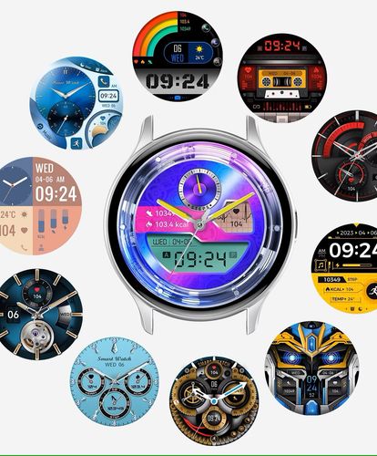 smartwatch damski rubicon rncf11 silver/grey smarub242 na Arena.pl