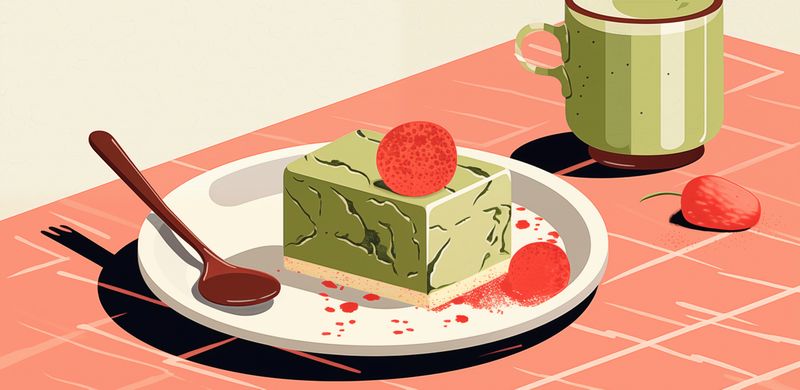 Plakat 91,3x44,5cm Deser Matcha zdjęcie 1