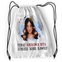 Plecak Dla Rity Szkolny Worek Torba Z Nadrukiem Ze Zdjęciem