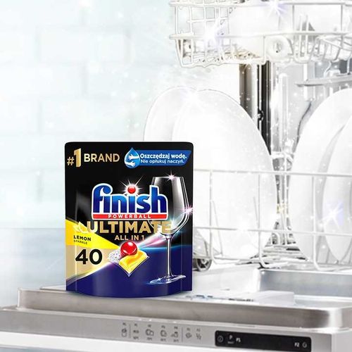 FINISH Kapsułki Ultimate All-in-1 40 cytrynowe na Arena.pl