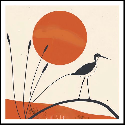 Plakat 80x80cm Ciepło Zachodów na Arena.pl