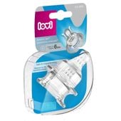 LOVI Smoczek dynamiczny do butelki kaszka 6m+ 2 sztuki ORG OPAK