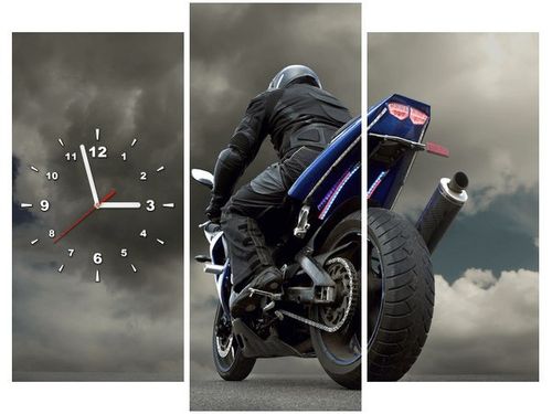 90CM 70 ZEGAR 3 ELEM W STRONĘ HORYZONTU SCIENNY DRUK na Arena.pl