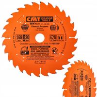 2X CMT PIŁA TARCZOWA CIENKA 168x20mm 28 zębów (271.168.28H)