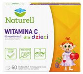 Naturell Witamina C dla dzieci 60 tabletek do żucia