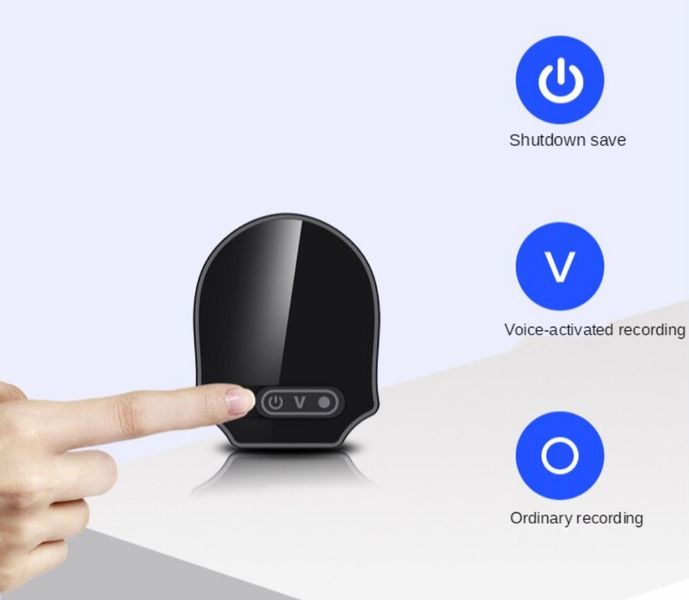 MINIATUROWY DYKTAFON PODSŁUCH SZPIEGOWSKI 8GB zdjęcie 6