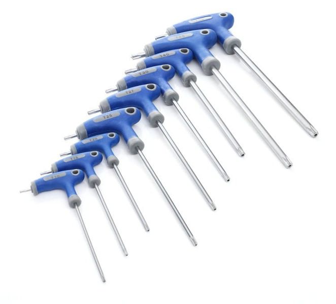 zestaw 9 kluczy torx kd10247 zdjęcie 2