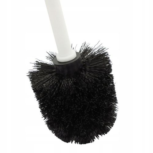 Szczotka do WC toalety biała łazienkowa toaletowa zamknięta bambus na Arena.pl