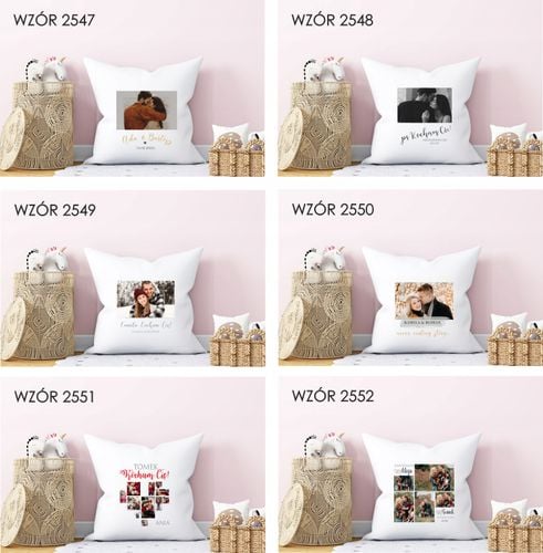 Poduszka z nadrukiem PREZENT na WALENTYNKI na Arena.pl