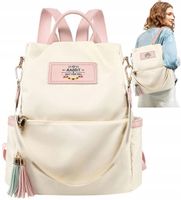 Damski Plecak Torebka Torba Plecaczek 2W1 Pojemny