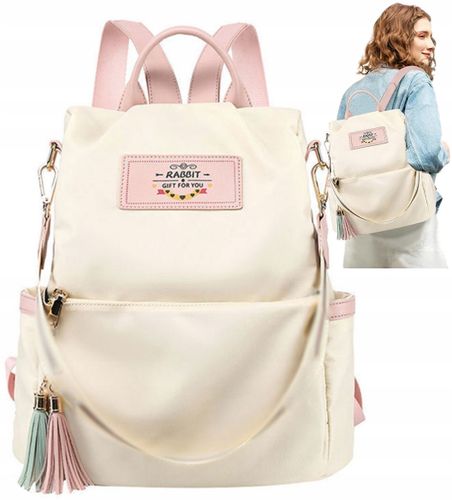 Damski Plecak Torebka Torba Plecaczek 2W1 Pojemny na Arena.pl