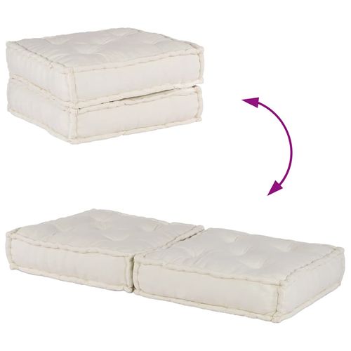 Modułowa sofa kremowa 70x70x36 Tkanina na Arena.pl