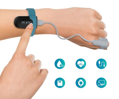 Pulsoksymetr ViATOM SleepU dla Androida i iOS z aplikacją na Arena.pl