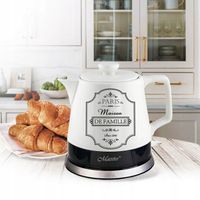 Czajnik ceramiczny elektryczny 1000W automatyczne wył. ceramika dzbanek 1L