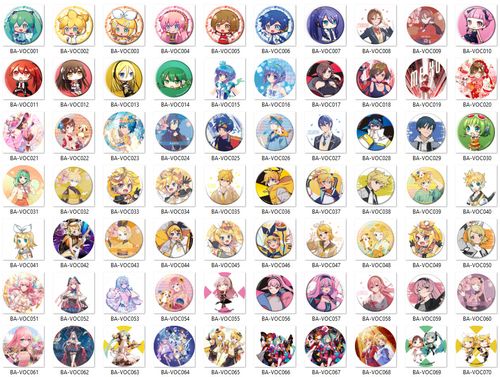 Przypinka Vocaloid DO WYBORU na Arena.pl