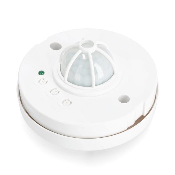 Czujnik ruchu 360 stopni PIR biały PREMIUM IP20 na podczerwień zdjęcie 4