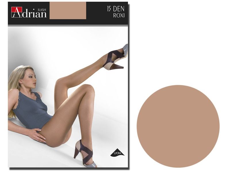 Rajstopy Roxi Adrian 15 den gładkie string Natural 2 zdjęcie 1