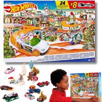 ZESTAW KALENDARZ ADWENTOWY HOT WHEELS SAMOCHODZIKI AUTKA DLA DZIECI 24el
