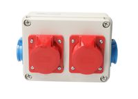 Rozdzielnica budowlana zestaw 2x16A/5 2x230V Viplast