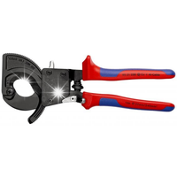 NOŻYCE DO KABLI Z MECHANIZMEM ZAPADKOWYM 250MM KNIPEX
