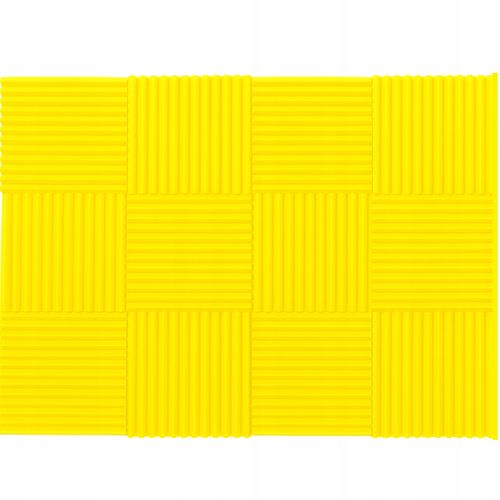 PIANKA MATA GĄBKA WYGŁUSZAJĄCA AKUSTYCZNA 3 m2 Studio nagrań, biuro | Żółty na Arena.pl