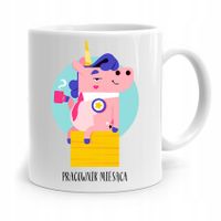 Dla Pracownika Robotnika Kubek Pracownik Miesiąca Z Nadrukiem Ze Zdjęciem