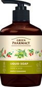GREEN PHARMACY Mydło w płynie Oliwa + Jagody goji 460 ml
