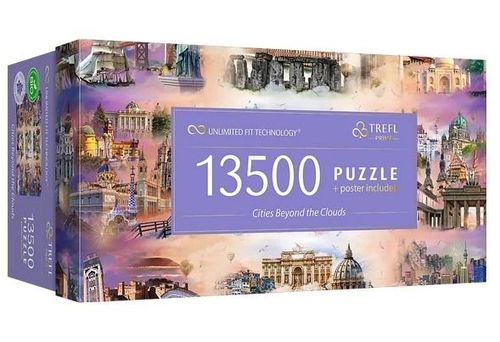 puzzle 13500 uft cities beyond the clouds 81030 na Arena.pl