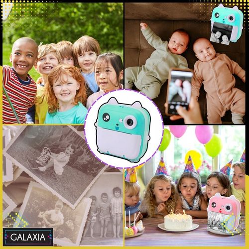 MINI DRUKARKA DRUKUŚ TERMICZNA APARAT NATYCHMIASTOWY DLA DZIECI i 11 ROLEK na Arena.pl