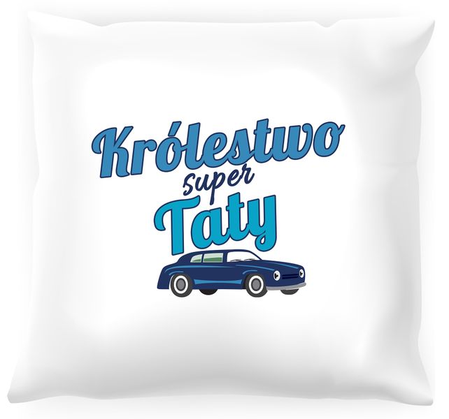 Poduszka Królestwo super taty zdjęcie 1