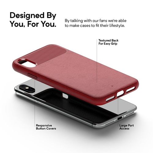Caseology Vault Case - Etui iPhone Xs Max (Red) na Arena.pl