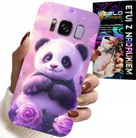 ETUI DO SAMSUNG GALAXY S8 - SŁODKA PANDA WZORY DLA DZIECI + FOLIA