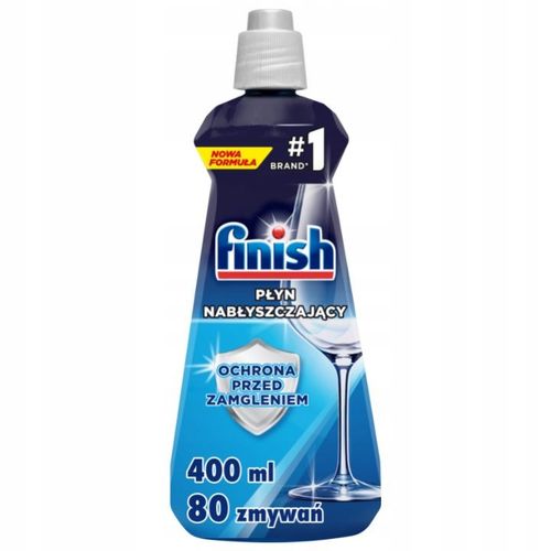 Finish Zestaw Nabłyszczacz Do Zmywarki 800ml Regular + Sól 3kg na Arena.pl